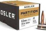 NOSLER 6.5MM (.264") 125GR PARTITION SPITZER BULLETS 50CT