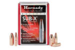 HORNADY 35CAL (.357") 250GR SUB-X BULLETS 100CT
