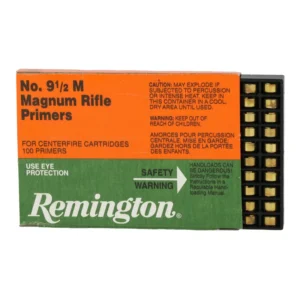 REMINGTON NO. 9-1/2 LARGE RIFLE MAGNUM PRIMERS 100CT