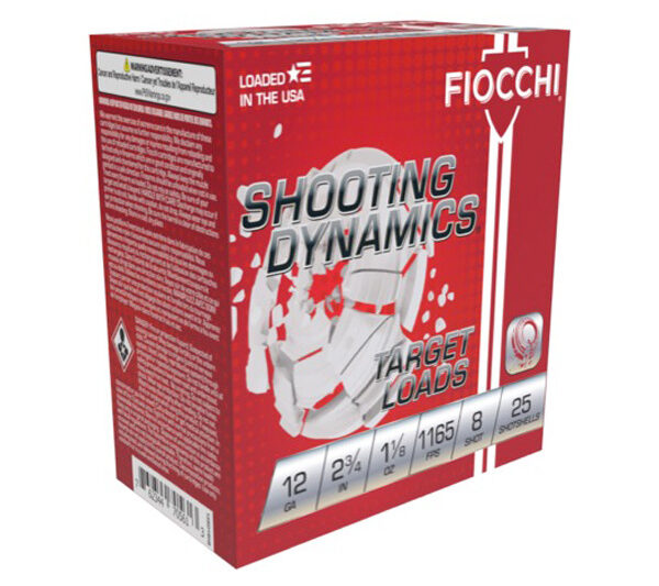 12SD18L8 FIOCCHI 12GA 1-18OZ #8 SHOTSHELL CASE