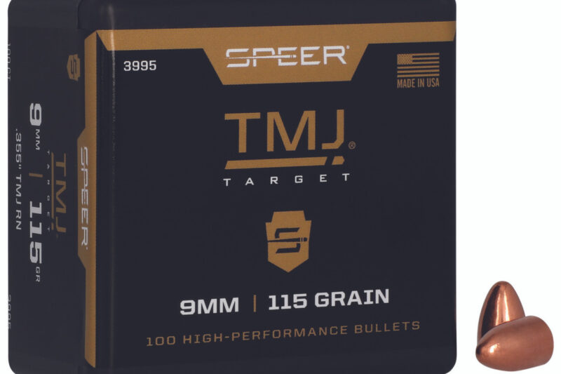 131702_source_1763763584 SPEER 9MM (.355") 115GR TMJ RN BULLETS 100CT