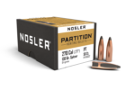 NOSLER 270CAL (.277") 130GR PARTITION BULLETS 50CT