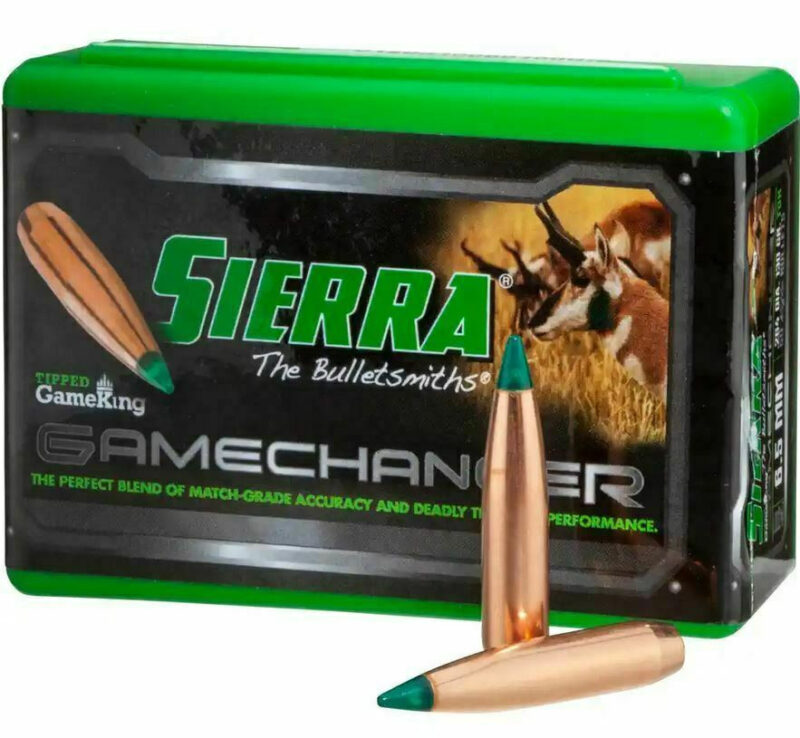 SIERRA 6.5MM (.264") 130GR TIPPED GAMEKING BULLETS 100CT