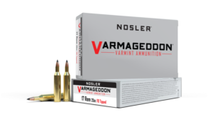 NOSLER 17 REMINGTON 20GR VARMAGEDDON AMMO 20RDS