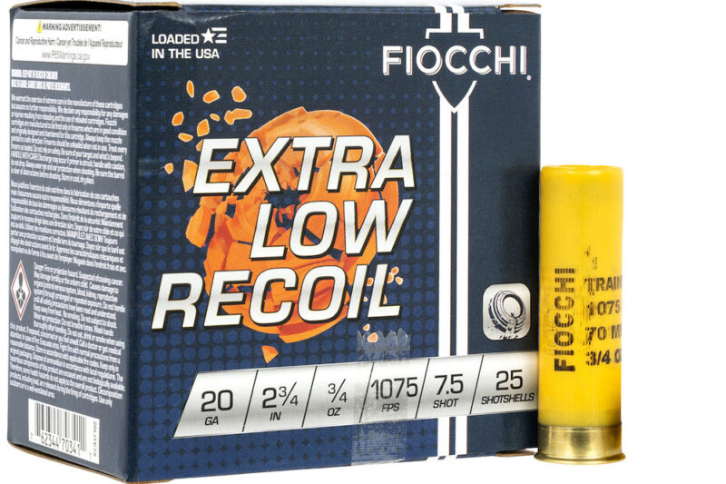 20LITE75 FIOCCHI 20GA LITE 3/4OZ 1075FPS #7.5