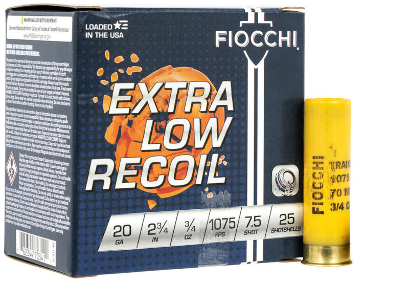 FIOCCHI 20GA LITE 3/4OZ 1075FPS #7.5