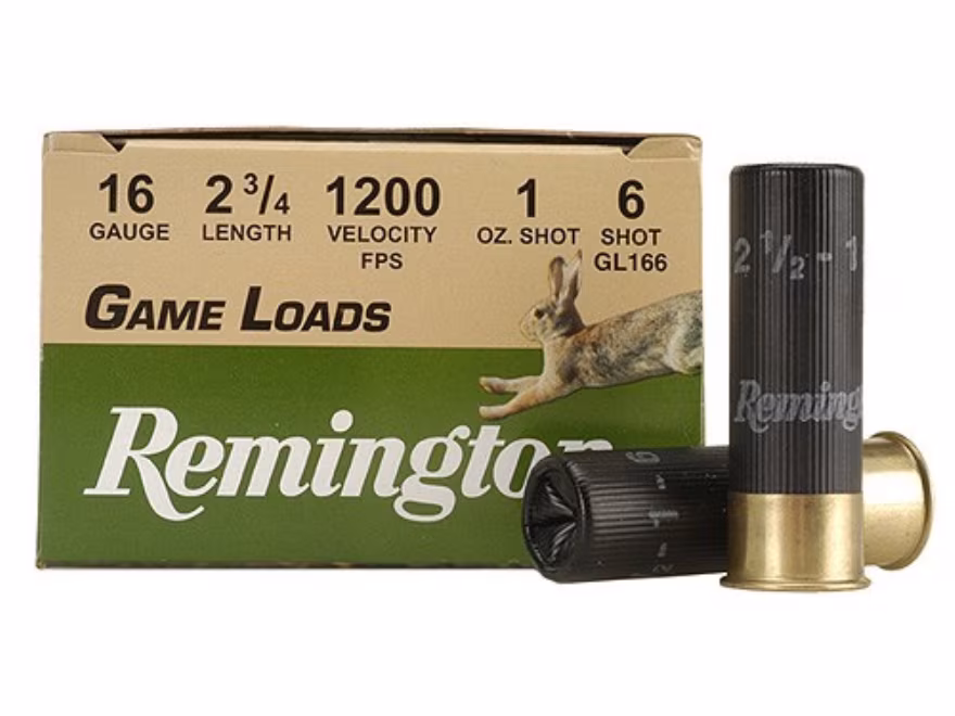 Remington 16 Gauge – 25rd