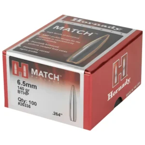 HORNADY 6.5MM (.264") 140GR BTHP MATCH BULLETS 100CT