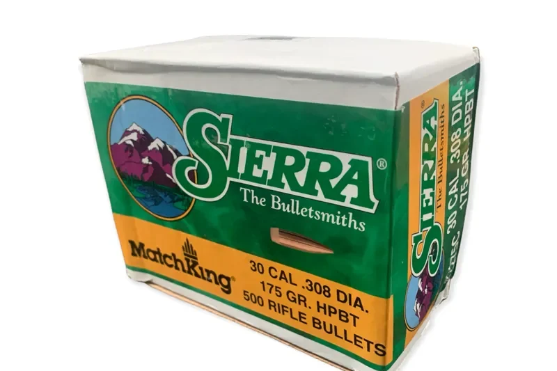 2275C SIERRA 30CAL (.308") 175GR HPBT MATCHKING BULLETS 500CT