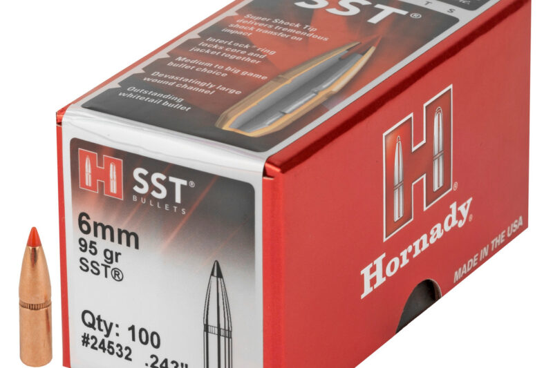 HORNADY 6MM (.243") 95GR SST BULLETS 100CT