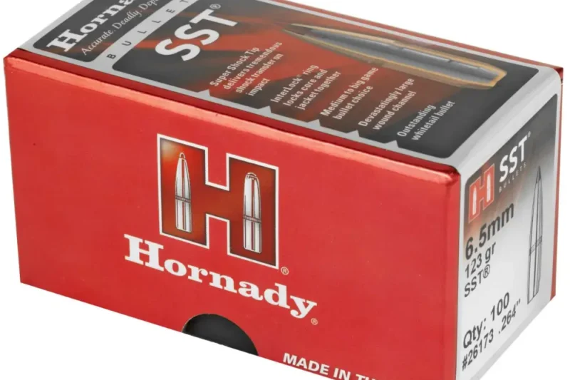 26070-14144515 HORNADY 6.5MM (.264") 123GR SST BULLETS 100CT