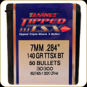 BARNES 7MM (.284") 140GR TTSX BULLETS 50CT