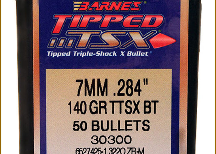 BARNES 7MM (.284") 140GR TTSX BULLETS 50CT