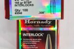HORNADY 30CAL (.308") 165GR BTSP BULLETS 100CT