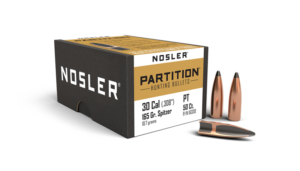 NOSLER 30 (308") 165GR PARTITION BULLETS 50CT