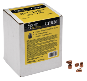 SPEER 9MM (.355") 115GR CPRN BULLETS 500CT
