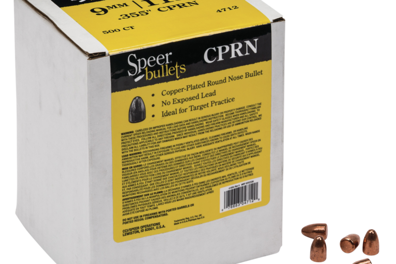 SPEER 9MM (.355") 115GR CPRN BULLETS 500CT