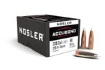 NOSLER 338CAL (.338") 225GR ACCUBOND BULLETS 50CT