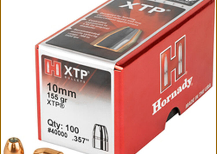 HORNADY 10MM (.400") 155GR XTP BULLETS 100CT