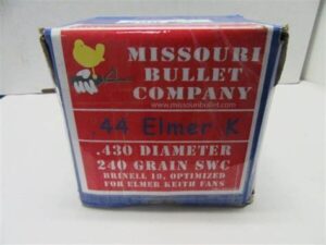 MISSOURI BULLETS 44CAL 240GR SWC EL-K