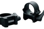 LEUPOLD QRW .850" MED RINGS SILVER SCOPE MOUNT