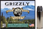 GRIZZLY 45 COLT +P 335GR HARD CAST 20CT