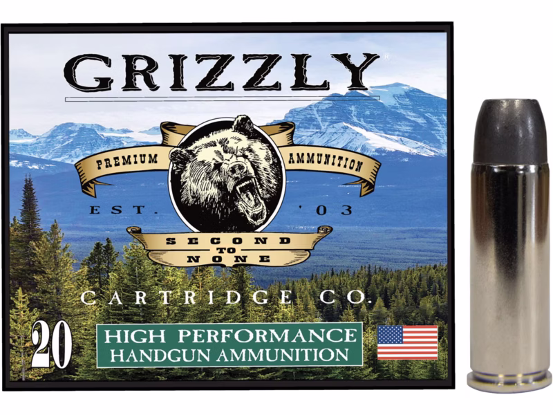 GRIZZLY 45 COLT +P 335GR HARD CAST 20CT