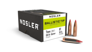 NOSLER 7MM (.284") 150GR BALLISTIC TIP BULLETS 50CT