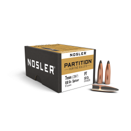 NOSLER 7MM (.284") 240GR PARTITION BULLETS 50CT