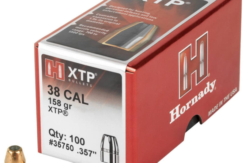 86a2e951fd2e77d74f5a5ee37bc8fbd554bd1934_00090255235753_3_bigcommerce__10880 HORNADY 38 CAL (.357") 158gr XTP HP BULLETS 100CT
