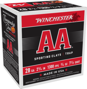 WINCHESTER AA 28GA 2.75" 3/4OZ 1300FPS #7.5 AMMO 25RDS
