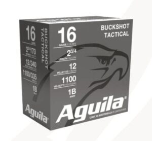 AGUILA 16GA 1B BUCKSHOT 12 PELLET 2.75" AMMO 25RDS