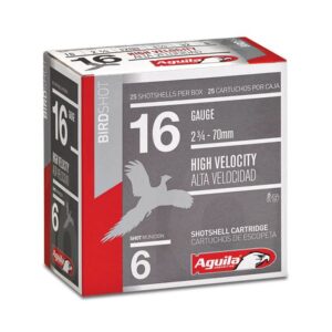 AGUILA 16GA 2.75" 1-1/8OZ 1240FPS #6 AMMO 25RDS