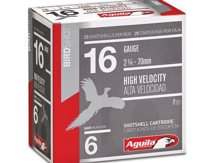 AGUILA 16GA 2.75" 1-1/8OZ 1240FPS #6 AMMO 25RDS