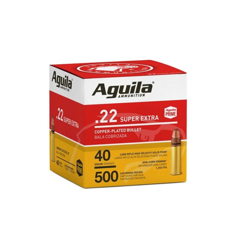 AGUILA 22LR SP 40GR HIGH VELOCITY AMMO 500RDS
