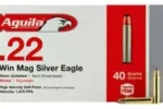 AGUILA SILVER EAGLE 22 MAG 40GR 1875FPS AMMO 50RDS
