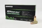 AMMO INC 9MM LUGER 115GR TMC GREEN STREAK AMMO 50RDS