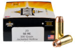 ARMSCOR 50 AE 300GR JHP AMMO 20RDS