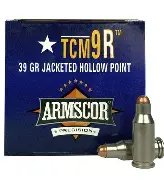 Armscor TMC9R 39GR JHP