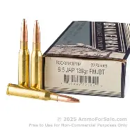 BANNERMAN 6.5 JAP 139GR SPBT AMMO 20RDS