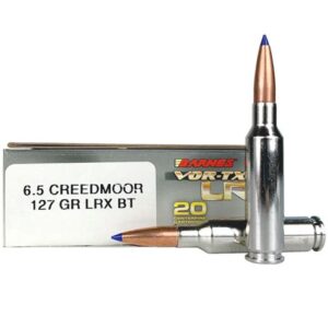 BARNES VORTEX 6.5 CREEDMOOR 127GR LRX BT AMMO 20RDS