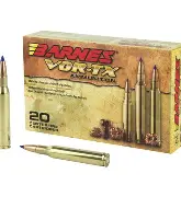 BARNES VORTEX 270 WINCHESTER 130GR TTSX-BT AMMO 20RDS