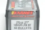 BARNES 270 (.277") 129GR LRX BULLETS 50CT