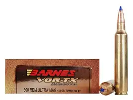 BARNES 300 ULTRA MAG 180GR TTSX-BT AMMO 20RDS
