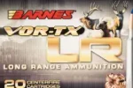 BARNES VORTEX 338 REMINGTON ULTRA MAG 250GR LRX AMMO 20RDS