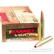BARNES 350 LEGEND 170GR TSX FN AMMO 20RDS