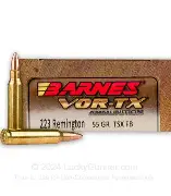 BARNES VORTEX 223 REMINGTON 55GR TSX FB AMMO 20RDS