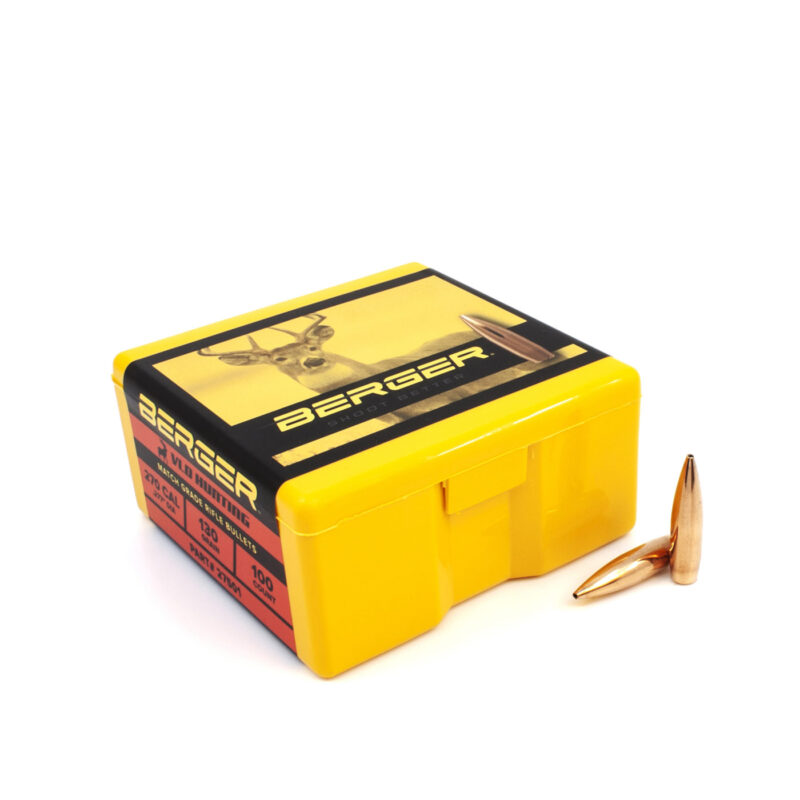 BERGER 270 (.277") 130GR HPBT VLD HUNTER BULLETS 100CT