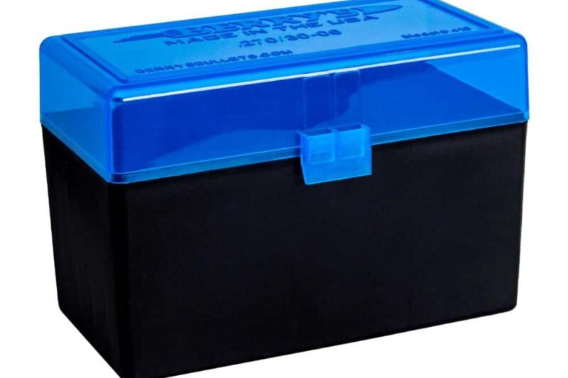 BERRYS 270:30-06 HINGED-TOP 50RD AMMO BOX BERRYS 270/3006 HINGED-TOP 50RD AMMO BOX