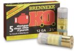 BRENNEKE 12GA KO 1OZ 2-3/4 SLUG 5RDS